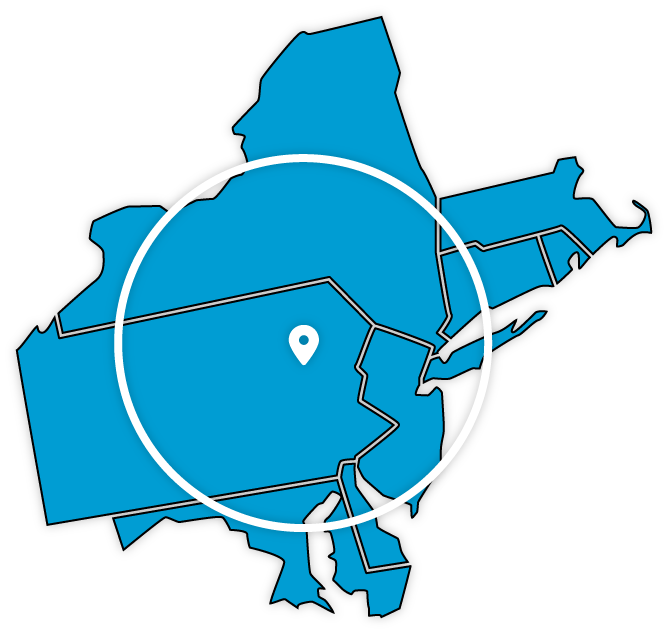 Future Ride NEPA - Service area illustration
